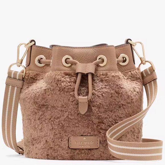 Kate Spade ♠️ Faux Fur Bag